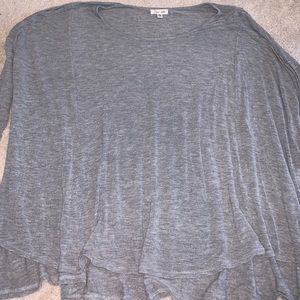 silence + noise gray sweater